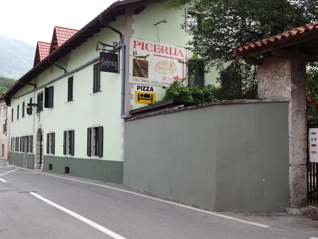 Fedrig Private Rooms & Apartment Кобарид Экстерьер фото